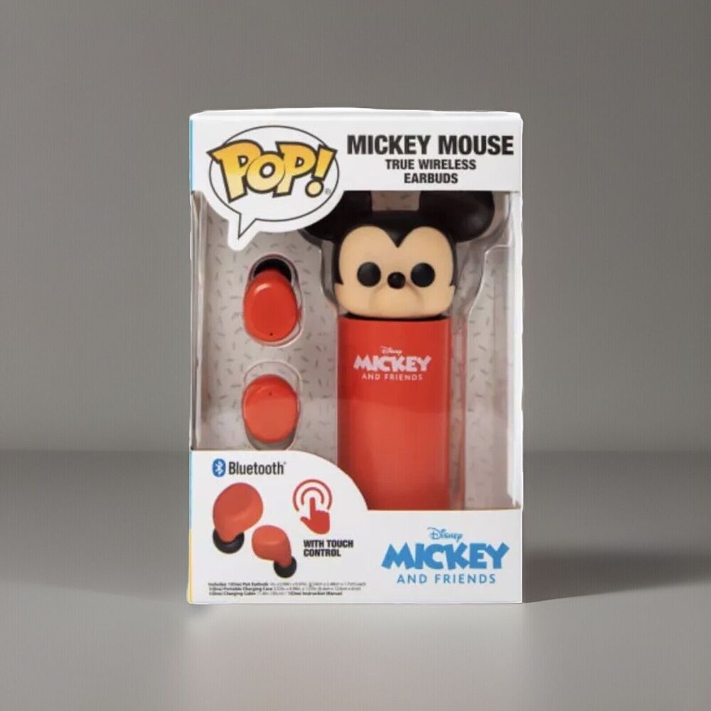 🔥Funko Pop! Mickey Mouse Bluetooth Wireless Earbuds BNWT🔥